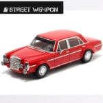 STREET WEAPON 1/64 bsc mercedes benz 300sel, red