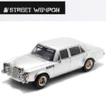 STREET WEAPON 1/64 bsc mercedes benz 300sel, silver