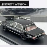 STREET WEAPON 1/64 bsc mercedes benz 300sel, black - Image 3
