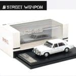 STREET WEAPON 1/64 bsc mercedes benz 300sel, white
