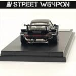 STREET WEAPON 1/64 porsche rwb 993, black - Image 3