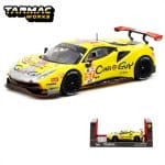 TARMAC 1/64 2023 ferrari 488 gte s.huffaker/t.kimura/d.serra 24h of le mans, yellow
