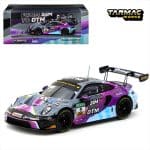 TARMAC 1/64 porsche 911 gt3 r, tim heinemann dtm 2023, black/purple