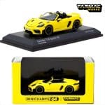 TARMAC 1/64 porsche 718 spyder rs, racing yellow