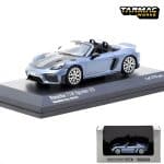 TARMAC 1/64 porsche 718 spyder rs, vanadium grey metallic