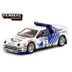 TARMAC 1/64 1986 ford rs200 lombard rac rally #2 stig blomqvist/bruno berglund, white/blue