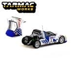 TARMAC 1/64 1986 ford rs200 lombard rac rally #2 stig blomqvist/bruno berglund, white/blue - Image 2