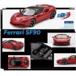 BBR 1/64 FERRARI SF90 ROSSO CORSA 2024 - Image 2