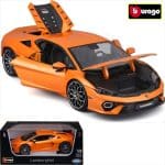 BBURAGO 1/18 2025 lamborghini temerario, orange