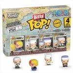Funko Bitty Pop! 4-Pack: One Piece - Sanji, Zeff, Krieg, Bitty Pop! Chase Vinyl Figures