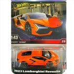 Mattel Hot Wheels Premium: 1/43 – 2023 Lamborghini Revuelto Orange - JCN68