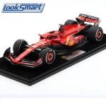 LOOKSMART 1/18 2024 scuderia ferrari sf24 #16 charles leclerc 2nd australian gp *resin serie*, red