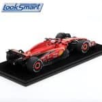 LOOKSMART 1/18 2024 scuderia ferrari sf24 #16 charles leclerc 2nd australian gp *resin serie*, red - Image 2