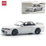 Pop Race 1/64 nissan skyline gt-r r32, crystal white