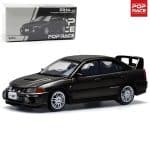 Pop Race 1/64 mitsubishi lancer evolution iv, pyrenees black pearl