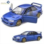 Solido 1/18 1998 subaru impreza 22b, sonic blue