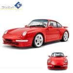 Solido 1/18 1997 porsche 911 993 carrera rs , red