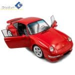 Solido 1/18 1997 porsche 911 993 carrera rs , red - Image 2