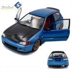 Solido 1/18 1991 honda civic eg6 solido works, blue - Image 2