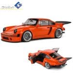 Solido 1/18 2022 porsche 911 992 ks-r, orange - Image 2