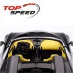 Top Speed 1/18 2023 bugatti w16 mistral, mistral black - Image 3
