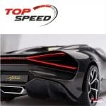Top Speed 1/18 2023 bugatti w16 mistral, mistral black - Image 4