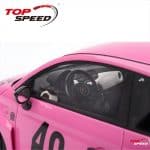 Top Speed 1/18 2024 fiat abarth 595 lb-works x abas works, pink - Image 3