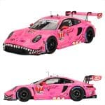 Top Speed 1/18 PORSCHE 911 992 GT3 R #77 AO RACING ROAD AMERICA 2024 - Image 2