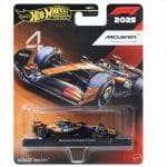 Mattel Hot Wheels Premium: F1 2025 - McLaren Formula 1 #4 Team Vehicle JKD88