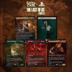 MTG Magic The Gathering - Secret Lair - Sony Playstation - The Last of Us Part 2 - 5 Cards - Image 2