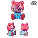 American Diorama 28cm liberty walk kuma 400 style 01, pink/red/blue - Image 2