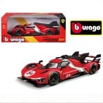Bburago 1/18 ferrari 499p modificata #24, red