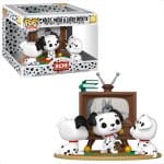 Funko Pop! Moment: 101 Dalmatians - Rolly, Patch,  Lucky with TV #1664 Vinyl Figure