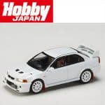 HOBBY JAPAN 1/64 2000 mitsubishi lancer gsr evolution 6 t.m.e.  cp9a with mud flap, scortia white