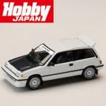 HOBBY JAPAN 1/64 honda civic at late version/jdm street racer, white