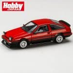 HOBBY JAPAN 1/64 toyota sprinter trueno late version jdm style, red/black