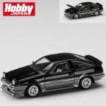 HOBBY JAPAN 1/64 toyota sprinter trueno late version jdm style, black/gray