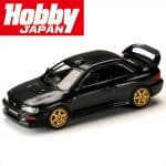 HOBBY JAPAN 1/64 subaru impreza 22b sti version gc8 rally base car *carbon pattern version* , carbon