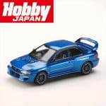 HOBBY JAPAN 1/64 subaru impreza 22b sti version gc8 rally base car *carbon pattern version* , carbon