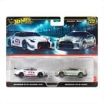 Mattel Hot Wheels Premium: 2 Pack 1/64 – Nissan GT-R - Nissan GT-R R35