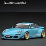 IGNITION 1/18 rwb 997, green-blue