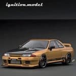 IGNITION 1/18 top secret gt-r vr32, gold