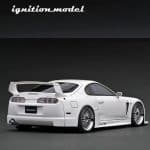 IGNITION 1/18 toyota supra a80 trd 3000gt, white - Image 2