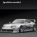 IGNITION 1/18 toyota supra a80 trd 3000gt, silver