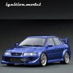 IGNITION 1/18 mitsubishi lancer evolution vi gsr t.m.e cp9a, blue