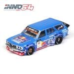 INNO MODELS 1/64 1976 mazda rx3 *mad mike* station wagen d1gp series 2024, blue