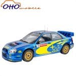 OTTOmobile  1/12 SUBARU IMPREZA S9 WRC BLUE P. SOLBERG WALES RALLYE 2003