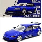 POP RACE 1/64 pandem civic eg6 v1.5, metallic blue