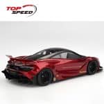 Top Speed 1/18 MCLAREN 720S LB-WORKS GEM RED 2024 - Image 2