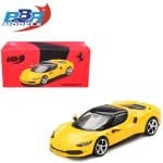 BBR MODELS 1/64 ferrari 296 gtb, giallo modena